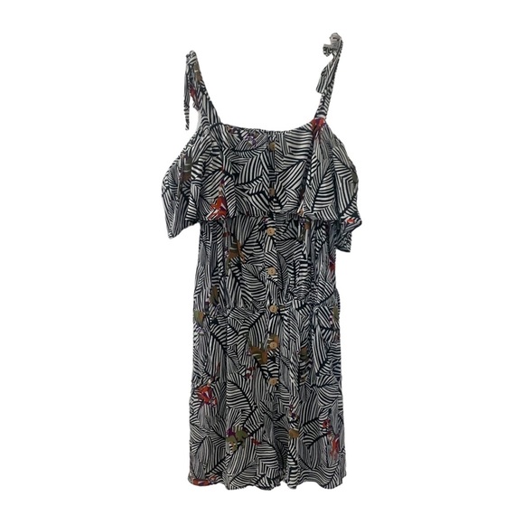 Zara Fun Jungle Animal Print Shorts Romper Women’s Medium - Picture 3 of 16